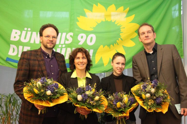 Unser Spitzen-Duo zur Landtagswahl:  Kerstin Celina und Thomas Mütze