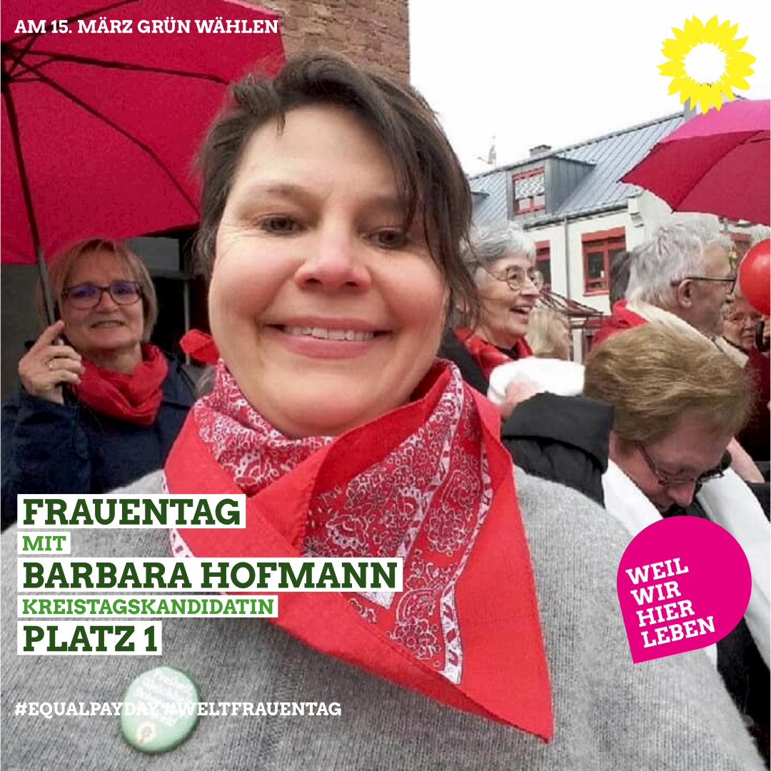 Weltfrauentag in Karlstein mit Barbara Hofmann