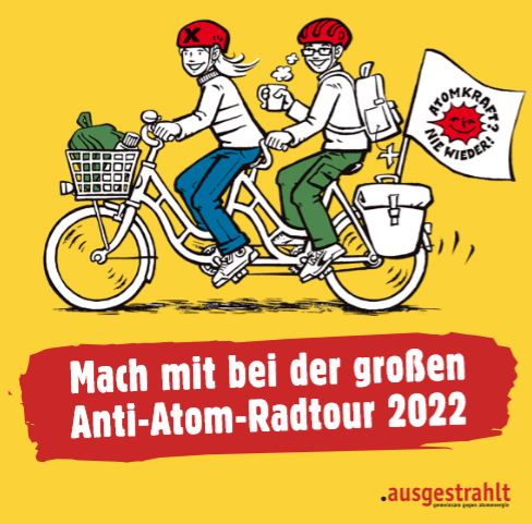 Sommerfest zum Start der Ausgestrahlt-Anti-Atom-Radtour