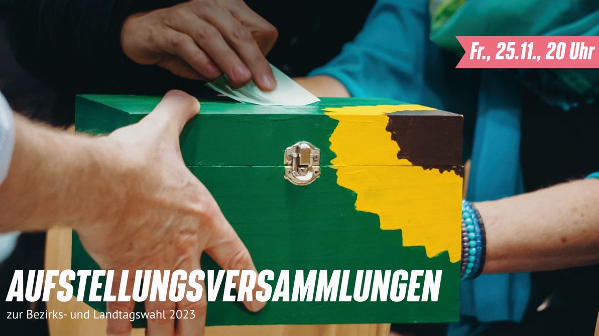 Aufstellungsversammlungen zur Bezirks- und Landtagswahl 2023 des KV Aschaffenburg Land