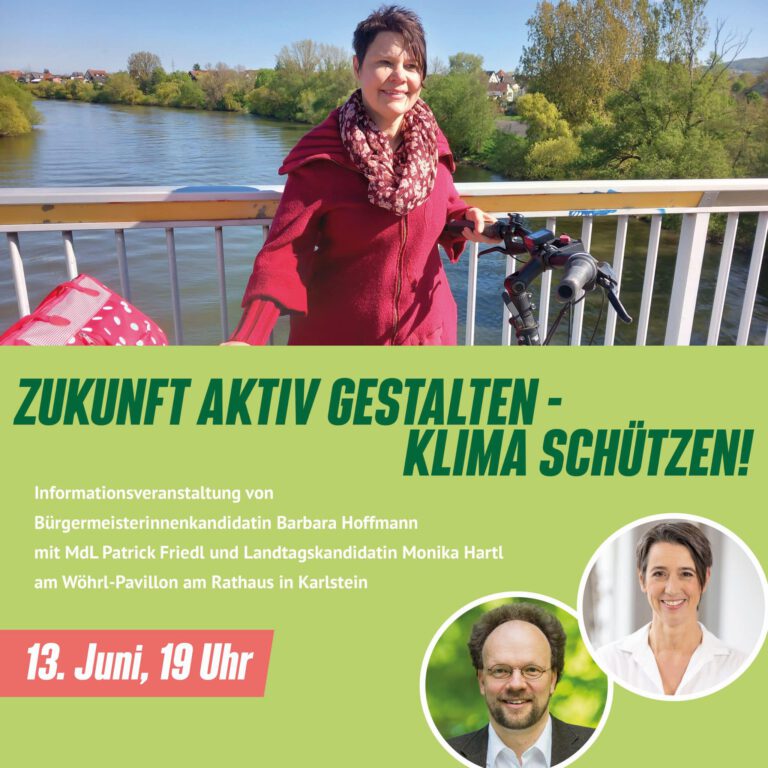 Infoveranstaltung in Karlstein: Zukunft aktiv gestalten – Klima schützen