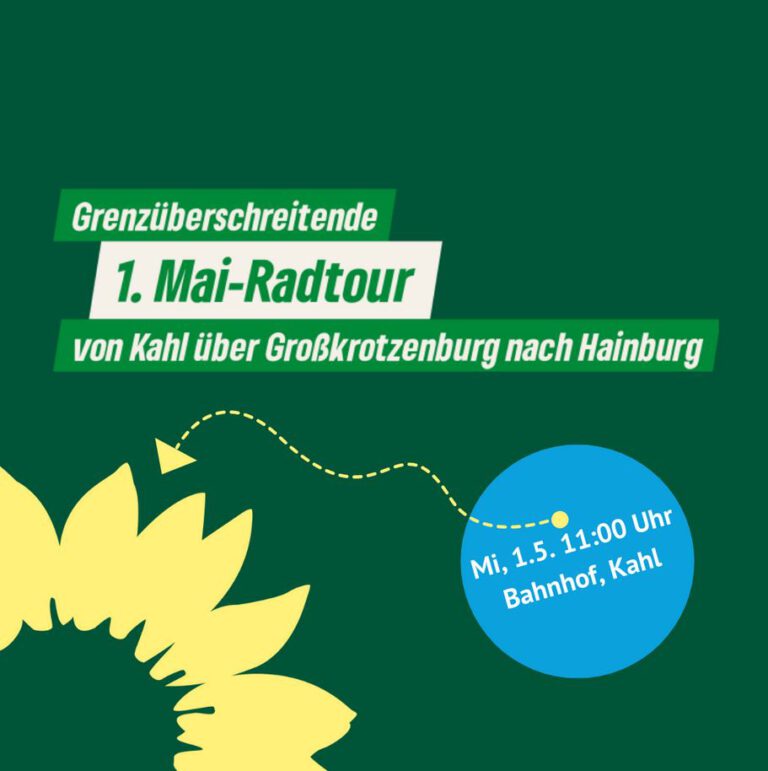 1. Mai Radtour rund um Großkrotzenburg und Kahl