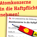 Atomkonzerne in die Haftpflicht nehmen