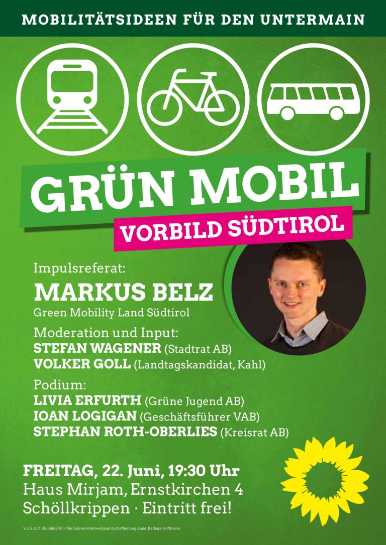 Grün Mobil – umweltfreundlich unterwegs am Beispiel Südtirol