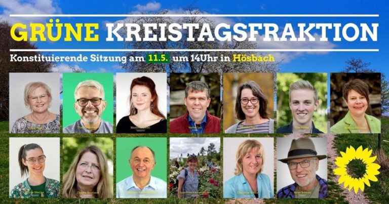 Die neue Grüne Kreistagsfraktion