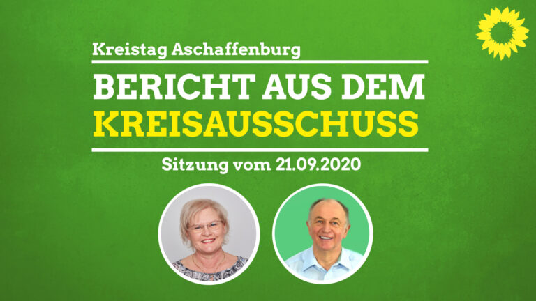 Kreisausschusssitzung am 21.9.2020