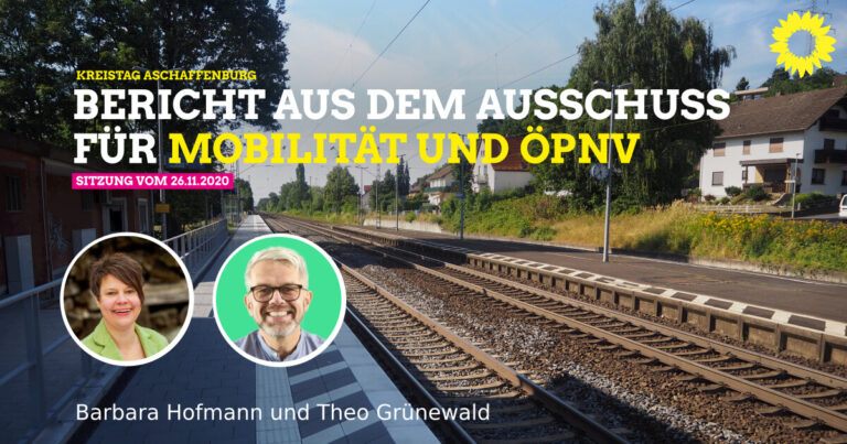 Bericht aus dem Ausschuss für Mobilität und ÖPNV am 26.11.2020