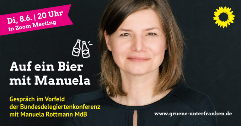 “Auf ein Bier mit Manuela” im Vorfeld der Bundesdelegiertenkonferenz